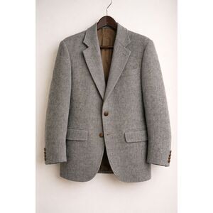 Vintage Orvis Harris Tweed 42R Blazer Made in England Wool Heritage